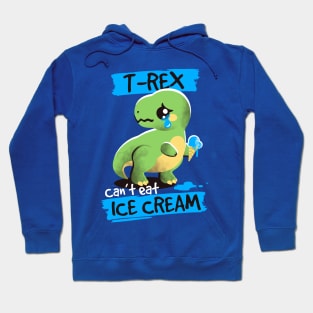 Sad t-rex Hoodie